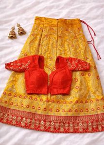Gorgeous Embroidered Lehenga Choli Set