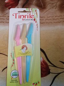 Tinrile Eyebrow Razors - Pack of 3