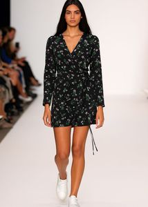 Floral Wrap Dress