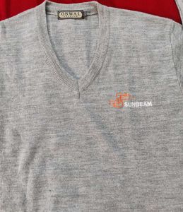 Men's V-Neck Knit Sweater