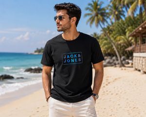 Jack & Jones Black T-Shirt