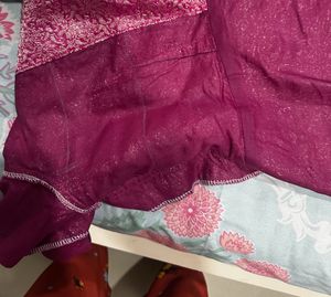 Pink Peplum Style cord set