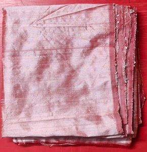 Elegant Pink Silk Saree