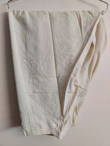 Off White Printed Suit