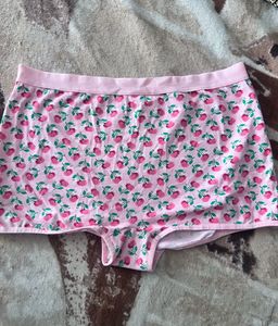 Cute Cherry Print Soft Boxer Briefs