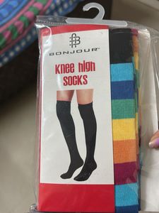 Bonjour Knee High Socks