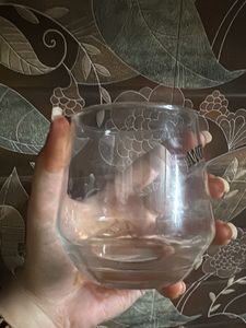 pack of 6 Elegant Stemless Glass