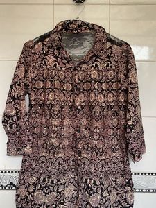 Bohemian Print Kurta Top