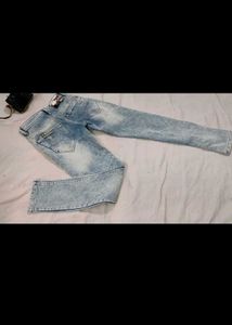 Acid Wash Denim Jeans