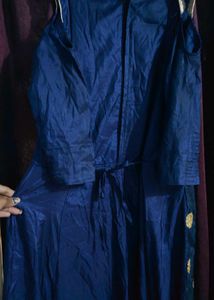 Embroidered Blue Kurta