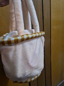 Adorable Plush Bear Tote Bag