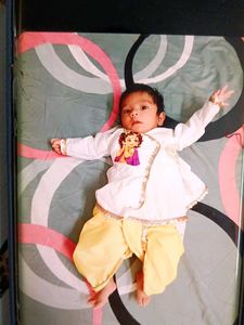Kids Krishna Costume Set