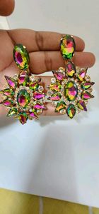 Rainbow Korean earrings
