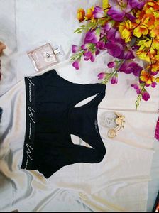 Pure Cotton comfortable sports bra