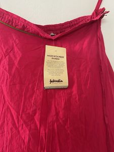 Fabindia Women’s Fuchsia Flared Skirt
