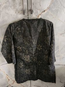 Floral Print Kurta Set for Women
