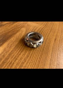 Unisex Elegant Studded Ring Pendant