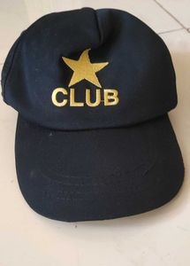 Black Club Baseball Cap
