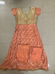 Elegant Indian Ethnic Anarkali Suit Set