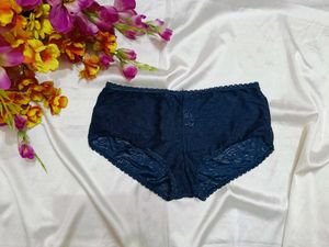 🇳🇿💫🎀Navy Blue Lace Briefs