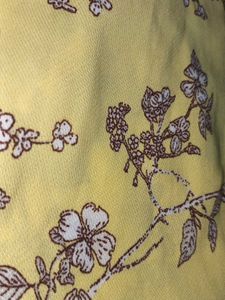 Chic Yellow Floral Wrap Top