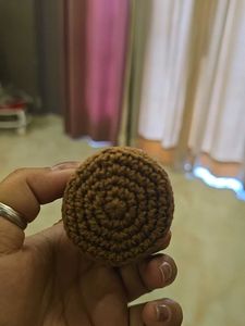 Handmade Crochet Flower Pot &amp; Sunflower hanging