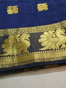 Beautiful Peacock Design Saree