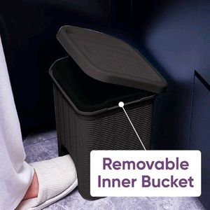 MILTON Step Up Pedal Bin with Removable Inner Bi