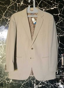 Beige Blazer - Men's Classic Style