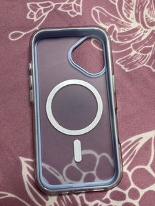 iPhone 16 Blue Case with MagSafe