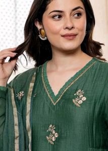 Elegant Green Kurta Set