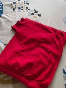 Vibrant Red Leggings - XL