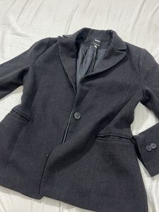 Chic Striped Women's Blazer
