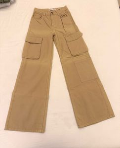 BEIGE CARGO PANTS