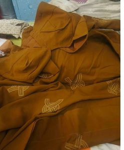 Beautiful Embroidered dark Mustard lehenga