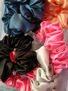 Satin Scrunchies Set 4