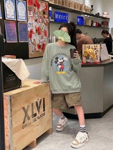 Vintage Mickey Sage Sweatshirt