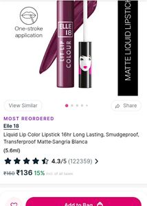 ⭐💄SALE‼️ combo: Revlon, Mars, Elle18 lipsticks