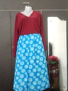 skirt with  top