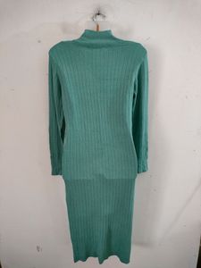 Sea Green Casual Dresses (Women's)