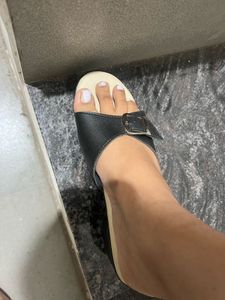 Black Block Heel Sandals | Size EU 40 (UK 6.5)