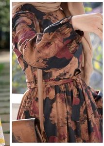 Elegant Floral Maxi Dress