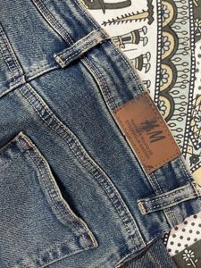 Classic Blue Denim Flare Jeans