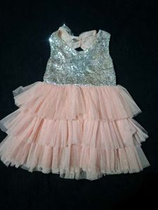 Sparkly Sequin &amp; Tulle Party Dress
