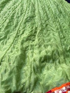 Vibrant Green Lehenga Choli Set