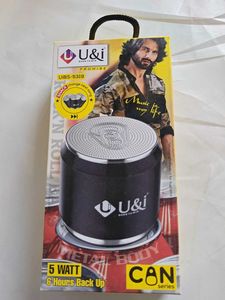 U&i Portable Bluetooth Speaker - Can Series black