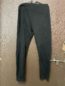 Black Track Pants with Zippers