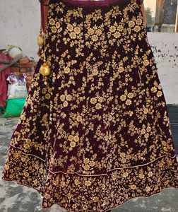 Elegant Embroidered Lehenga Choli Set