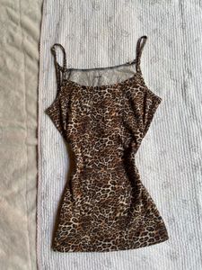Leopard Print Camisole Top