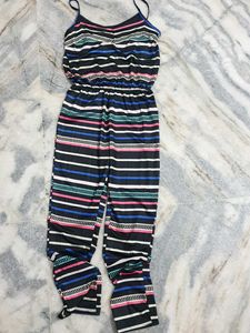 🍭Striped Sleeveless Jumpsuit